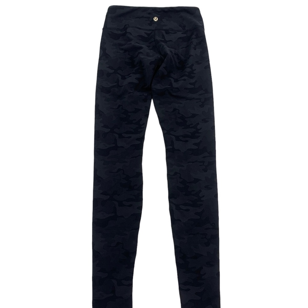 Lululemon Align Camo Black Gray Leggings